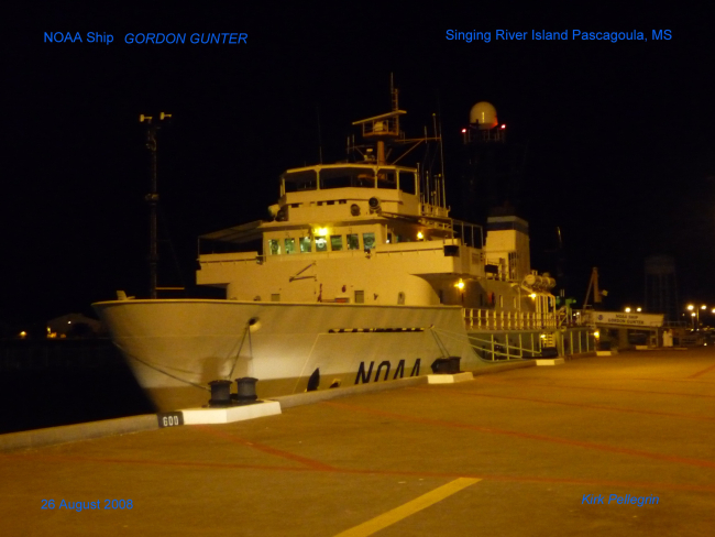 NOAA Ship GORDON GUNTER in port