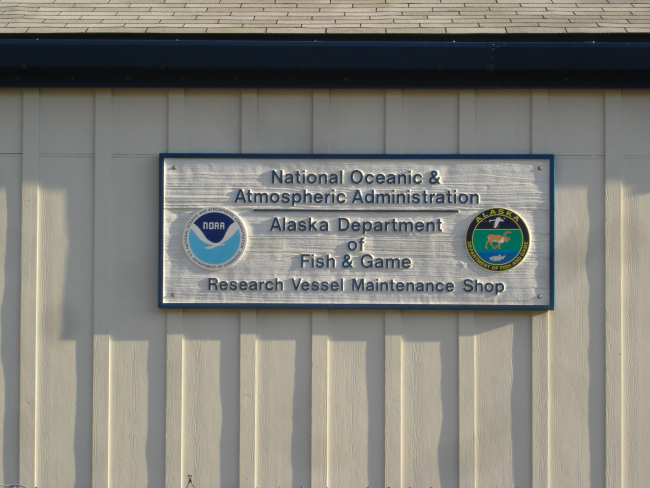 NOAA and Alaska Department of Fish and Game Research Vessel MaintenanceShop