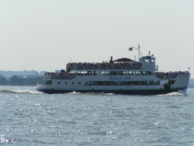 The Circle Line tour boat MISS LIBERTY