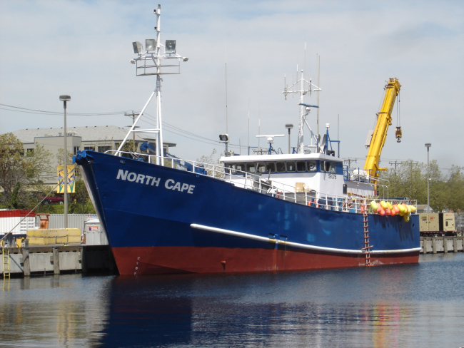 Fishing vessel NORTH CAPE tied up at Seattle