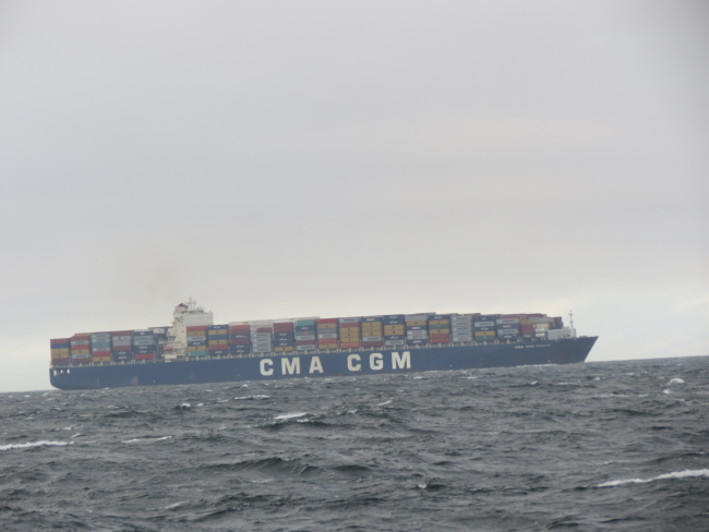 CMA CGN M/V IVANHOE containership