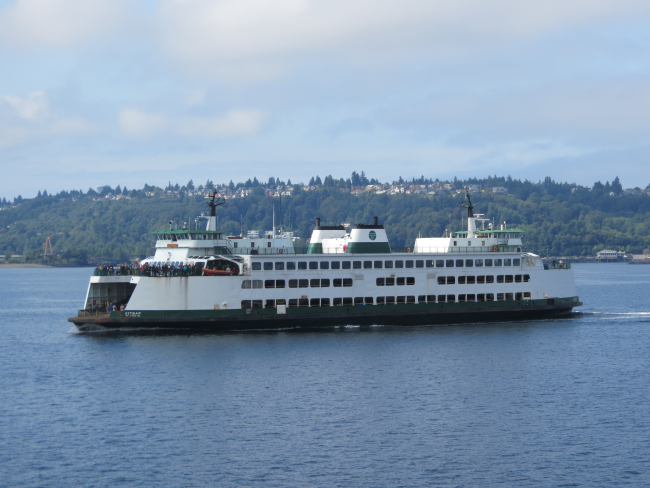 Seattle ferry boat KITSAP