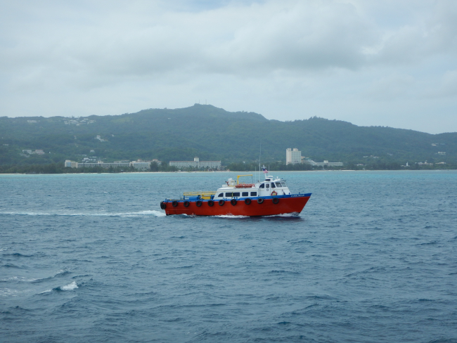 Pilot boat CAROLINIAN offshore of Saipan