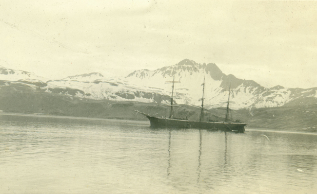 A cannery ship somewhere in Alaska