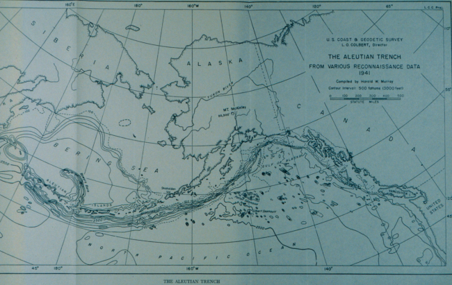 The Aleutian Trench compiled by Harold W