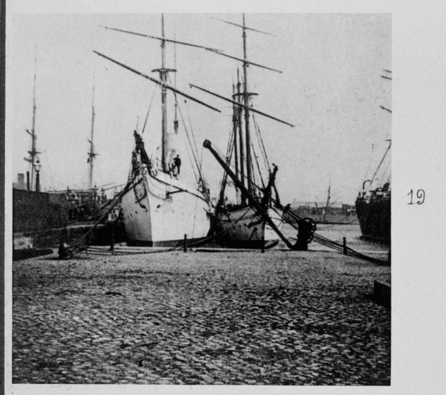 The two vessels named PRINCESS ALICE at the dock at Birkenhead, Liverpool
