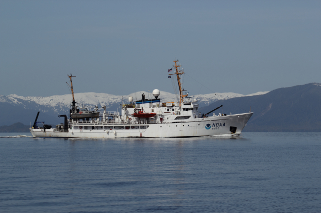 NOAA Ship FAIRWEATHER underway