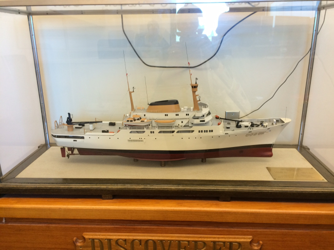 Model of NOAA Ship DISCOVERER