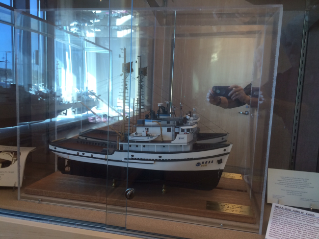 Model of NOAA Ship JOHN N