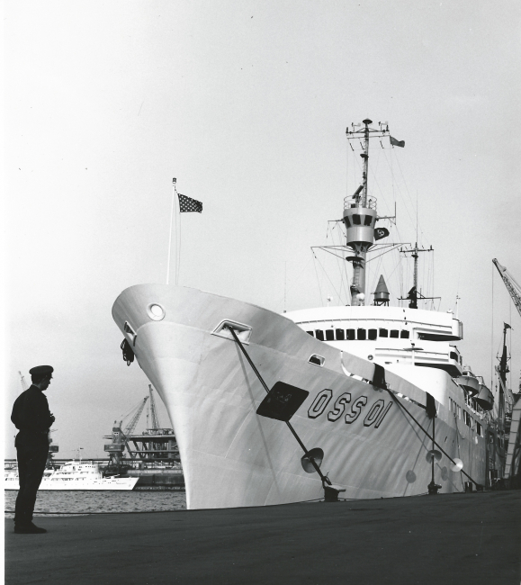 The USC&GS; Ship OCEANOGRAPHER at Odessa, Russia