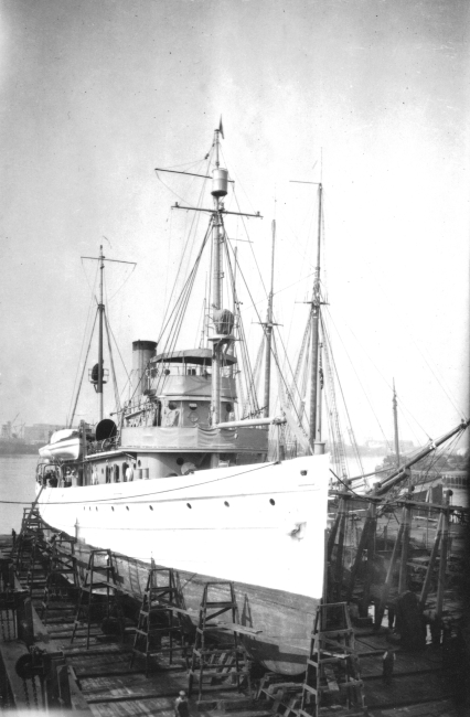 USC&GS; Ship PIONEER in drydock