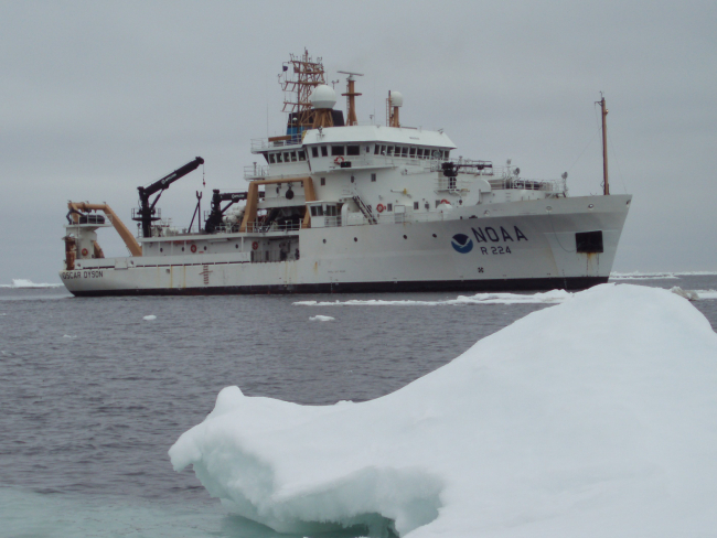 NOAA Ship OSCAR DYSON in the Bering Sea
