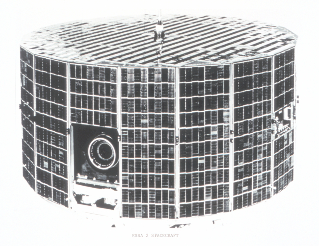 ESSA 2 TIROS satellite launched on February 28, 1966