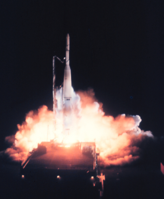 The launch of TIROS II