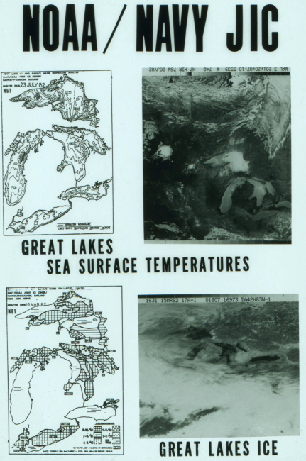 Products of the NOAA/Navy Joint Ice Center in 1982