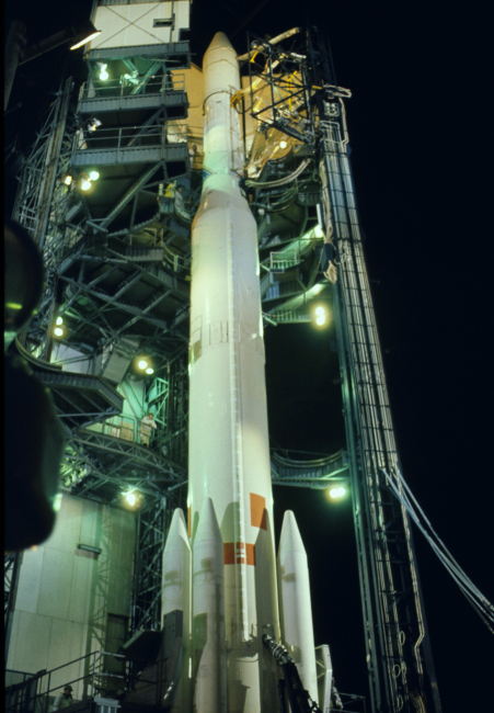 Pre-launch of satellite