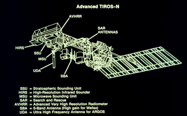 TIROS-N satellite