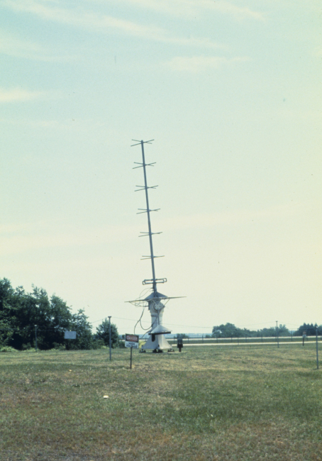 Satellite antenna at Wallops Island, Virginia
