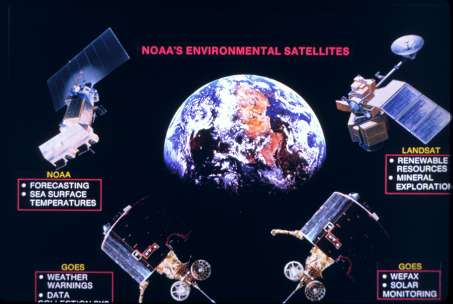 NOAA's environmental satellites circa 1980