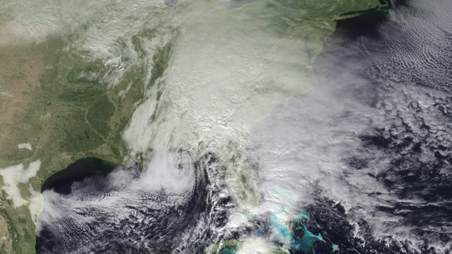 The East Coast storm of December 18,2009