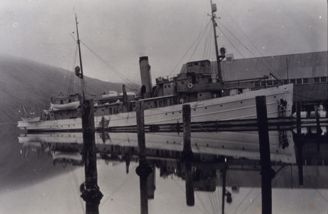 Coast and Geodetic Survey Ship PIONEER at Dutch Harbor