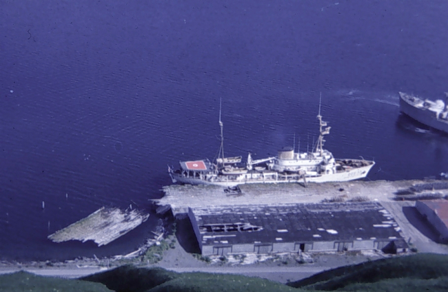 NOAA Ship SURVEYOR at Dutch Harbor