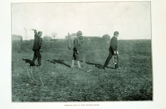 After making contact, the forward end of tape is moved ahead