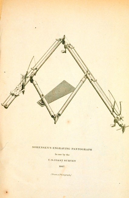 Sorenson's engraving pantograph