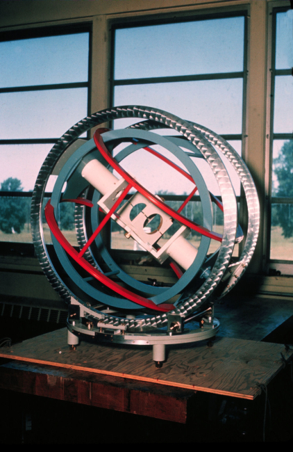 Proton vector magnetometer used to measure the absolute value of magnetic field