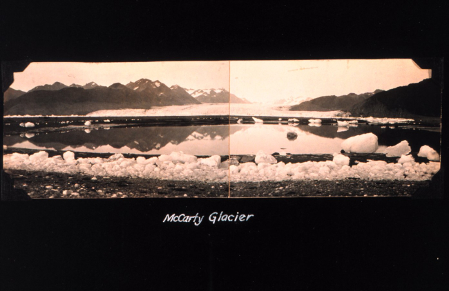 McCarty Glacier at the head of the East Arm of Nuka Bay