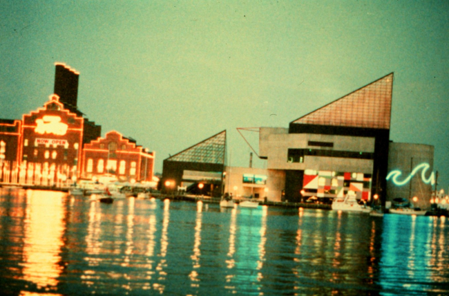 The Inner Harbor at Baltimore