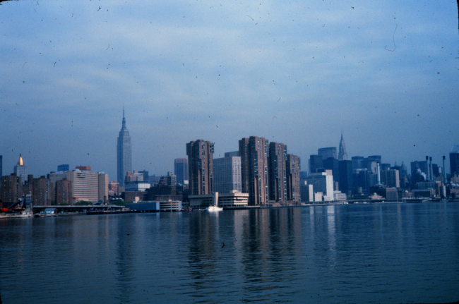 Portion of New York skyline