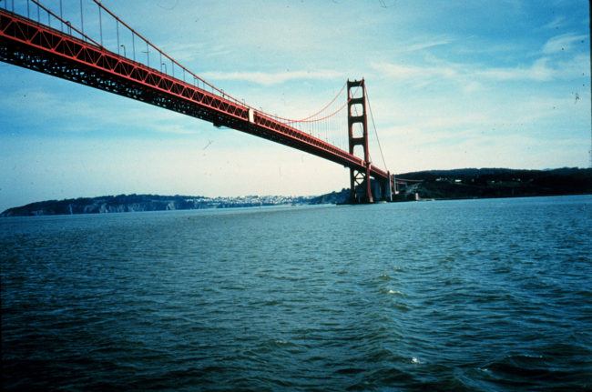 Southern half of Golden Gate Bridge