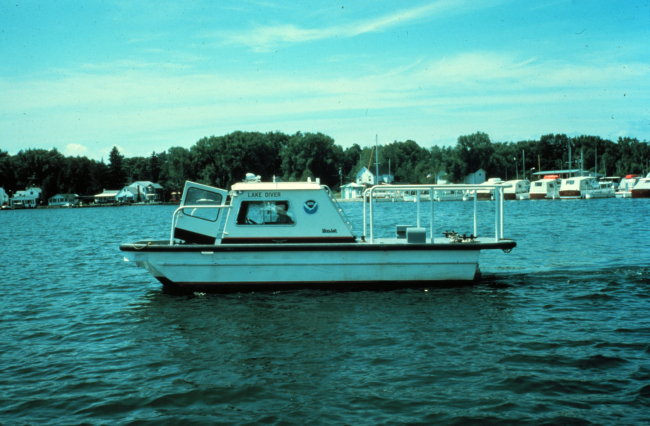 Lake Survey hydrographic survey skiff