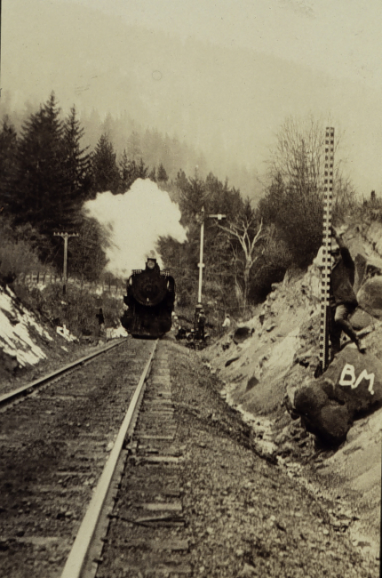 Working along the Southern Pacific Railroad