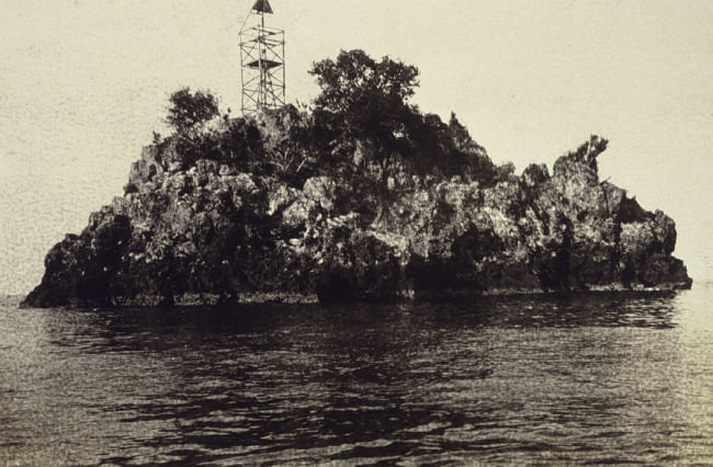 Small tower on a coral islet