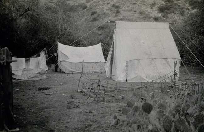 Camp on Santa Rosa Island