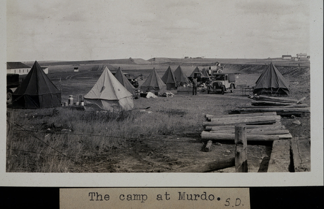 The camp at Murdo