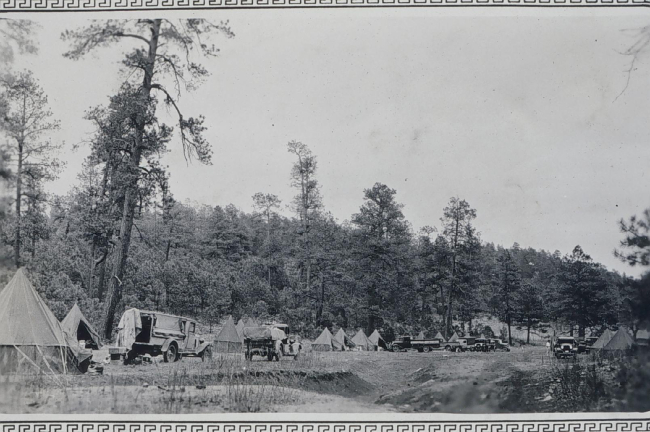 Another view of the camp at Bear Springs
