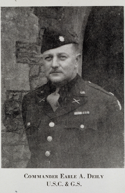 Earle Deily, Survey Officer of 17th Field Artillery Observation Battalion