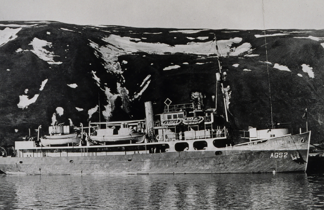 USS HYDROGRAPHER in the Aleutians