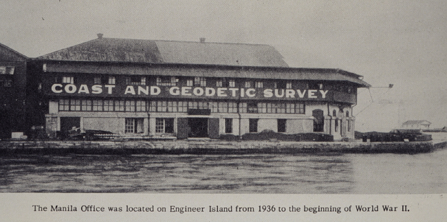 Coast Survey offices in Manila at Engineer Island