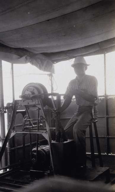Operating the mechanical sounding engine on the MARINDUQUE