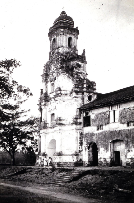 The church built in 1621 at Morona