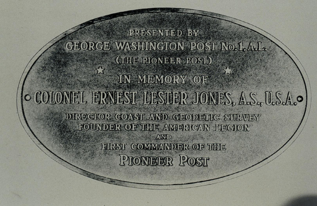 Ernest Lester Jones Memorial