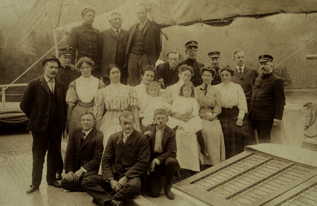Officers and wives of the GEDNEY