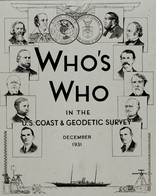 Who's Who - Cover sheet to 1931 C&GS; publication