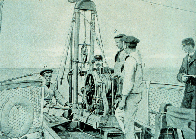  Sigsbee Sounding Machine in use on the ALBATROSS
