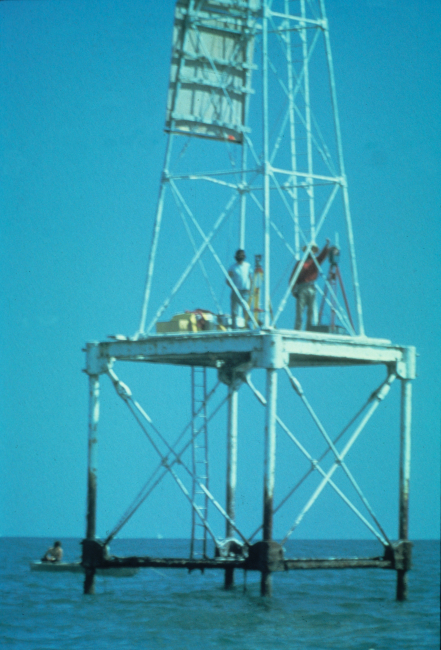 Range Azimuth Navigation from offshore light tower