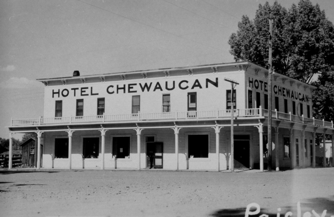 Hotel Chewaucan at Paisley, Oregon